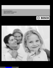 Bosch NIT3065UC Use And Care Manual