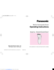 Panasonic ES4027 Operating Instructions Manual