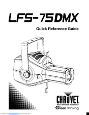 Chauvet LFS-75DMX Quick Reference Manual