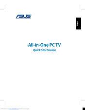 Asus AIO A8139 Quick Start Manual