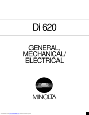 Minolta Di620 Manual
