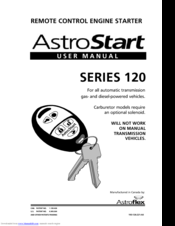 AstroStart RS-123 User Manual