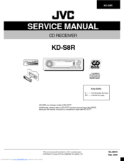 JVC KD-S8R Service Manual