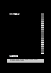 Sony KD-55XD85xx Reference Manual