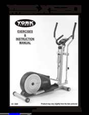 York Fitness x520 Instruction Manual