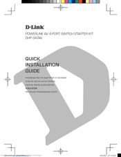 D-Link DHP-347AV Quick Installation Manual