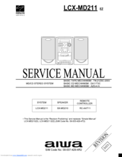 Aiwa LCX-MD211 Service Manual