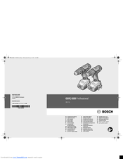Bosch GSB 14,4-2-LIProfessional Original Instructions Manual