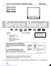 Magnavox 20MC4304/17 Service Manual