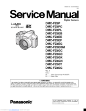 Panasonic DMC-FZ8P Service Manual