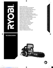 Ryobi RCS36X3550HI Original Instructions Manual