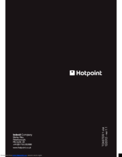 Hotpoint TT 12E AX0 Operating Instructions Manual