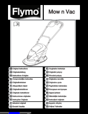 Flymo Mow n Vac HV2800 Original Instructions Manual