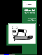 Hitachi N 5024A Technical Data And Service Manual