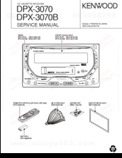 Kenwood DPX-3070B Service Manual