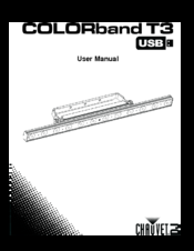 Chauvet COLORband T3 USB User Manual
