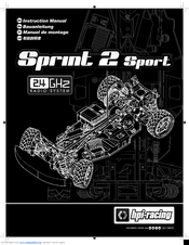 HPI Racing Sprint 2 sport Instruction Manual