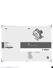 Bosch PKS 66-2 AF Original Instructions Manual