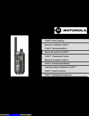 Motorola TLKR T7 Owner's Manual