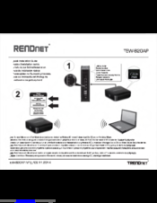 TRENDnet TEW-820AP Quick Installation Manual