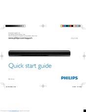 Philips HTL1177B Quick Start Manual