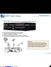 DirecTV AM21 Quick Setup Manual