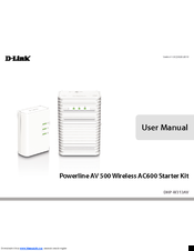 D-Link POWERLINE DHP-W313AV User Manual