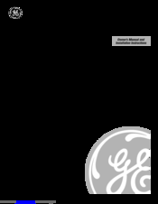 GE ASR05 Owner's Manual And Installation Instructions