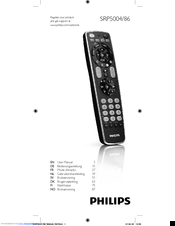 Philips SRP5004 User Manual