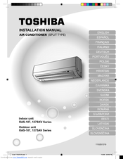 Toshiba RAS-137SKV Installation Manual