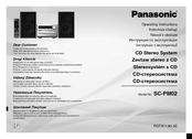 Panasonic SC-PM02 Operating Instructions Manual