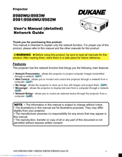 Dukane 8930B User Manual