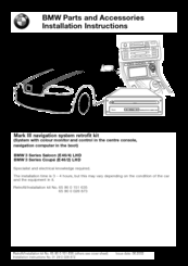 BMW 65 90 0 028 873 Installation Instructions Manual