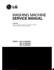 LG WD-14120(5)RD Service Manual