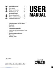 Zanussi ZXL636IT User Manual