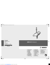 Bosch GBM 32-4 Original Instructions Manual