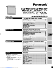 Panasonic CF-VDL03U Operating Instructions Manual
