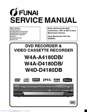 FUNAI W4A-A4180DB Service Manual