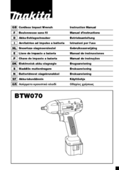 Makita BTW070 Instruction Manual