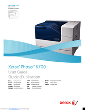 Xerox Phaser 6700 User Manual