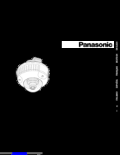 Panasonic WVCW244F - COLOR CAMERA Operating Instructions Manual