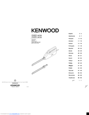 Kenwood KN600 series Instructions Manual