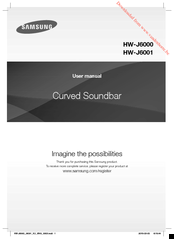 Samsung HW-J6000 User Manual