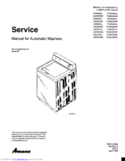 Amana PLWD67AW Service Manual