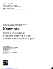 Kenmore W10680133C Use & Care Manual