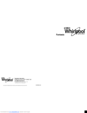 Whirlpool Fantasia Use And Care Manual