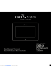 Energy 730 series User Manual