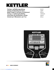 Kettler Skylon 5 Training And Operating Instructions