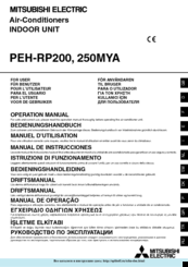 Mitsubishi Electric PEH-RP200 Operation Manual