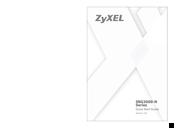 ZyXEL Communications SBG3600-NB Quick Start Manual